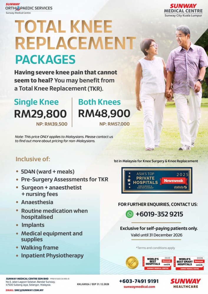 Total Knee Replacement Package